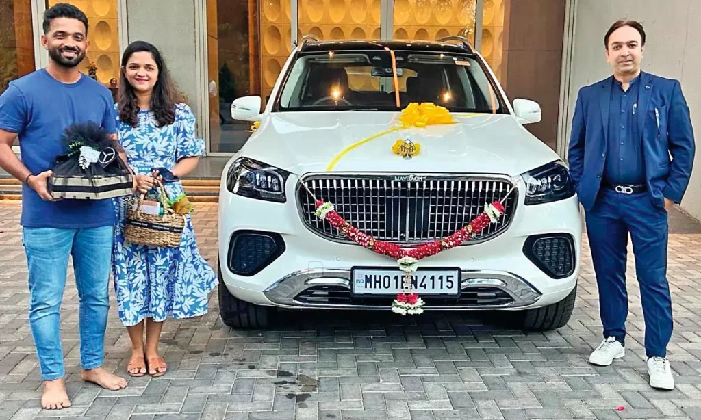 Ajinkya rahane car