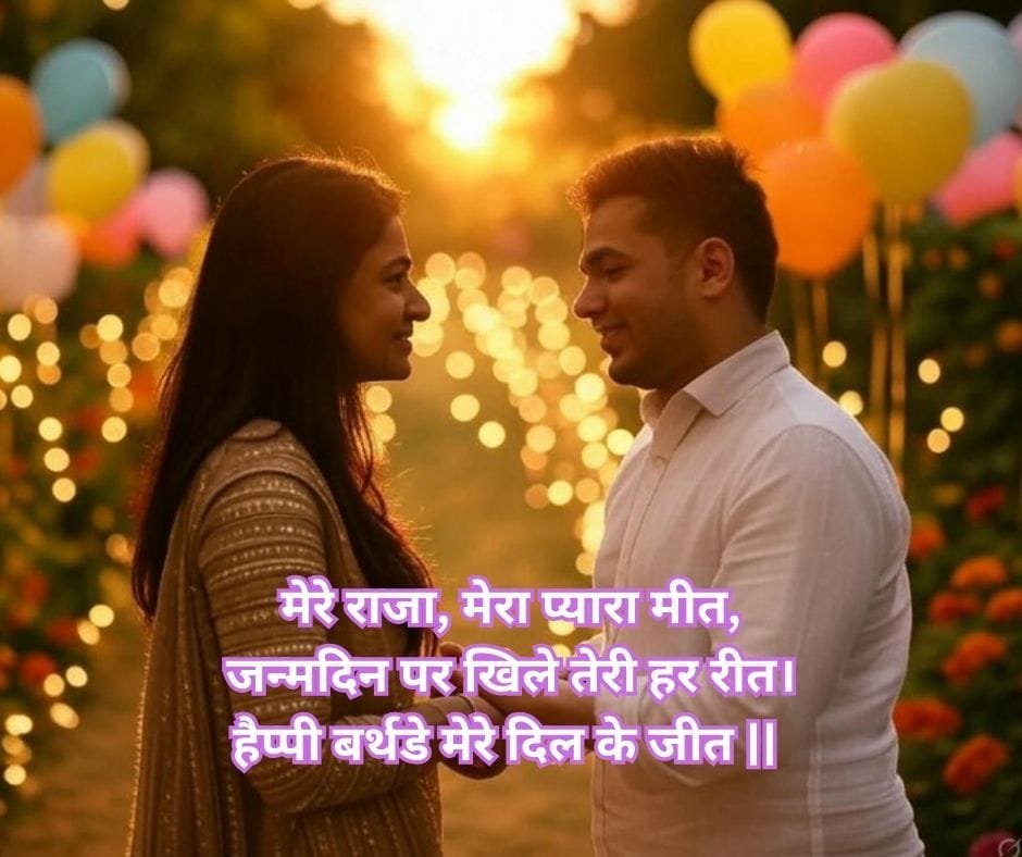 Birthday Wishes for Husband in Hindi