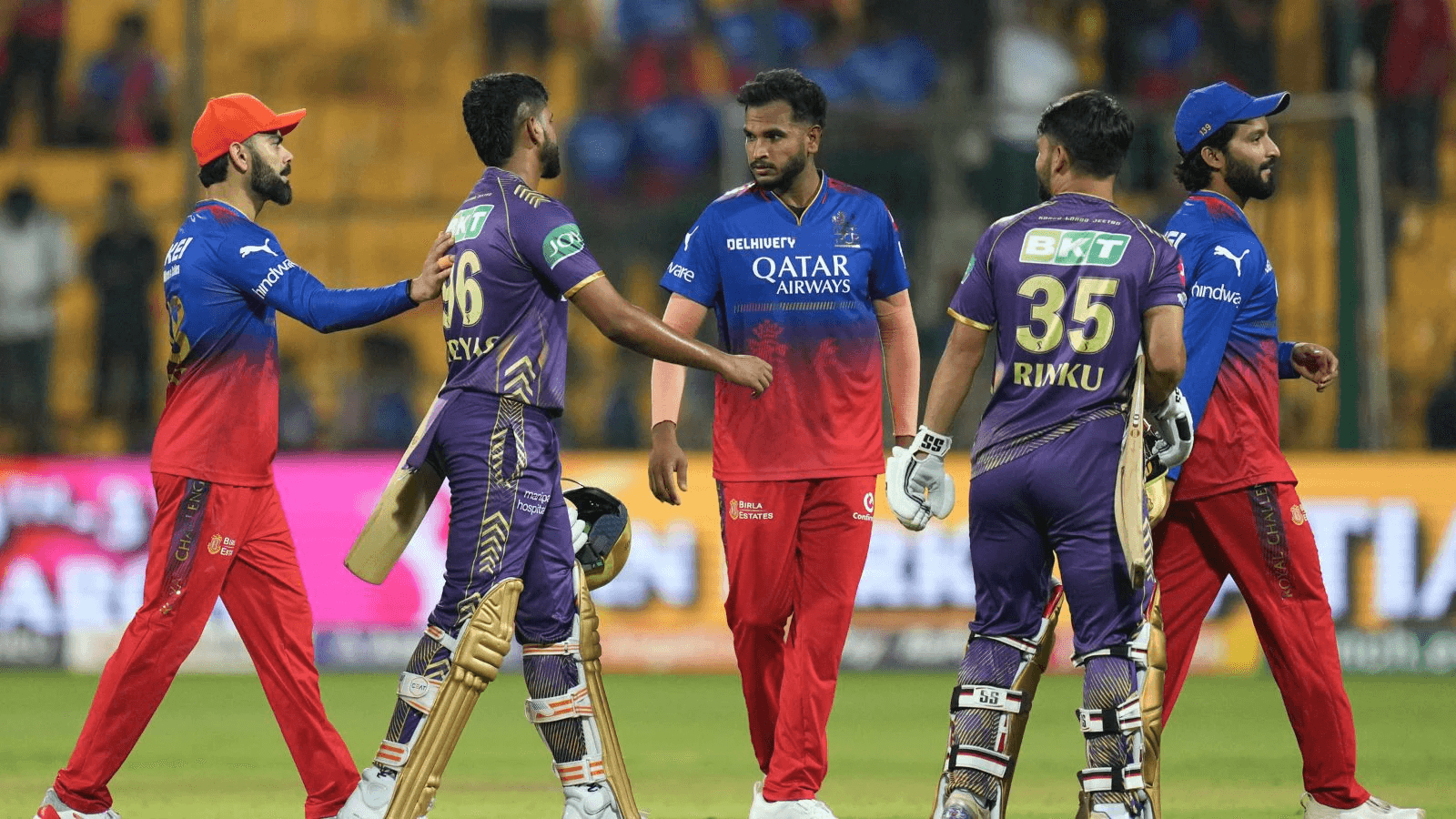 RCB team celebration