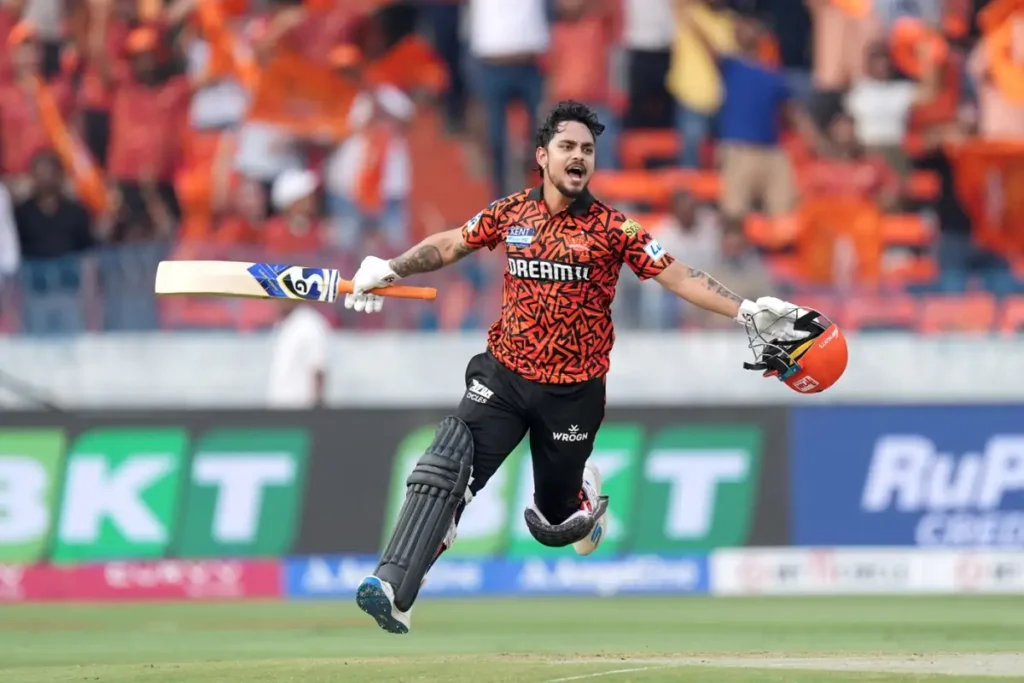 Ishan Kishan SRH Century Celebration