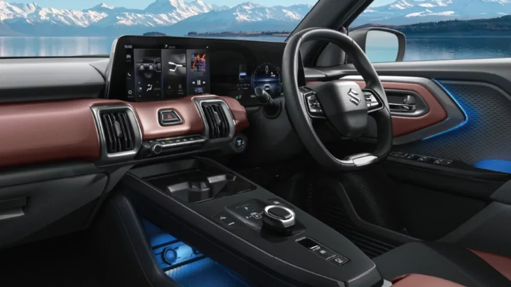 maruti e vitara interior