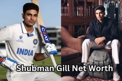 Shubman Gill Net Worth